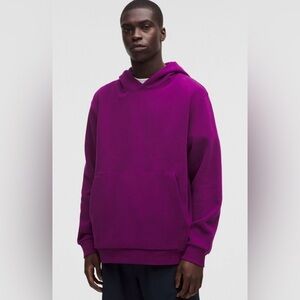 Lululemon NWT Men’s Steady State Hoodie Fleece Pullover Purple Code CHLR Size S